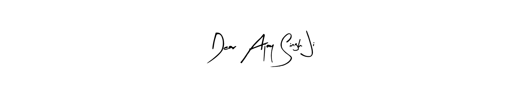 if you are searching for the best signature style for your name Dear Ajay Singh Ji. so please give up your signature search. here we have designed multiple signature styles  using Arty Signature. Dear Ajay Singh Ji signature style 8 images and pictures png