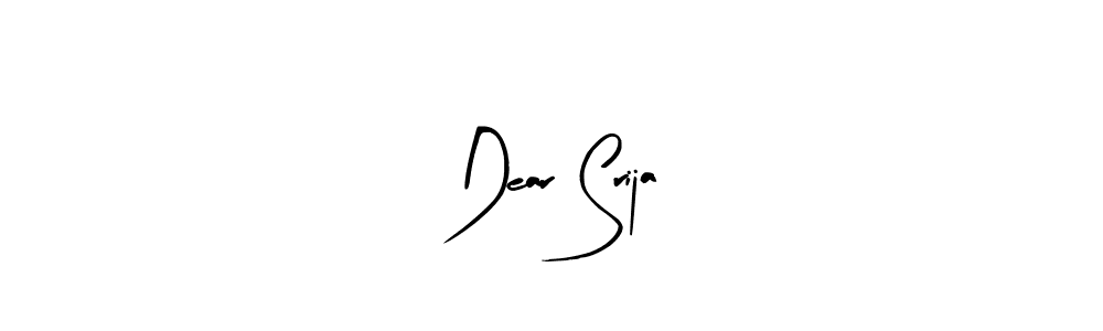 How to Draw Dear Srija signature style? Arty Signature is a latest design signature styles for name Dear Srija. Dear Srija signature style 8 images and pictures png
