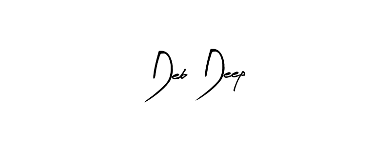 Create a beautiful signature design for name Deb Deep. With this signature (Arty Signature) fonts, you can make a handwritten signature for free. Deb Deep signature style 8 images and pictures png