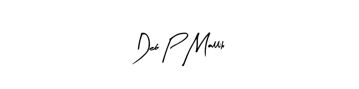 Make a beautiful signature design for name Deb P Mallik. With this signature (Arty Signature) style, you can create a handwritten signature for free. Deb P Mallik signature style 8 images and pictures png