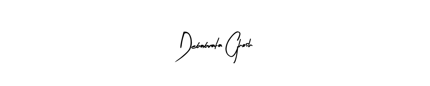 Also we have Debabrata Ghosh name is the best signature style. Create professional handwritten signature collection using Arty Signature autograph style. Debabrata Ghosh signature style 8 images and pictures png