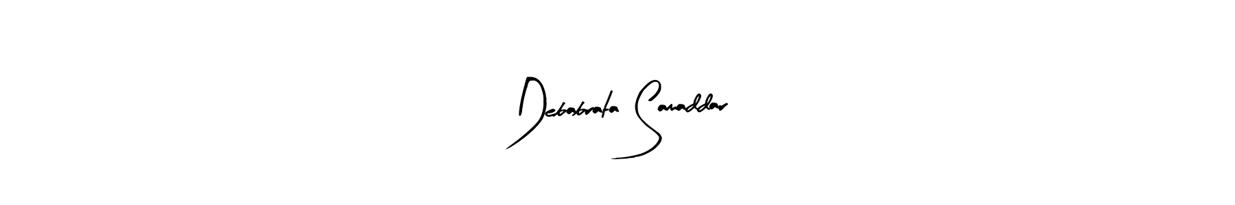 How to Draw Debabrata Samaddar signature style? Arty Signature is a latest design signature styles for name Debabrata Samaddar. Debabrata Samaddar signature style 8 images and pictures png