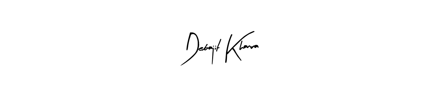 How to make Debajit Khanra signature? Arty Signature is a professional autograph style. Create handwritten signature for Debajit Khanra name. Debajit Khanra signature style 8 images and pictures png