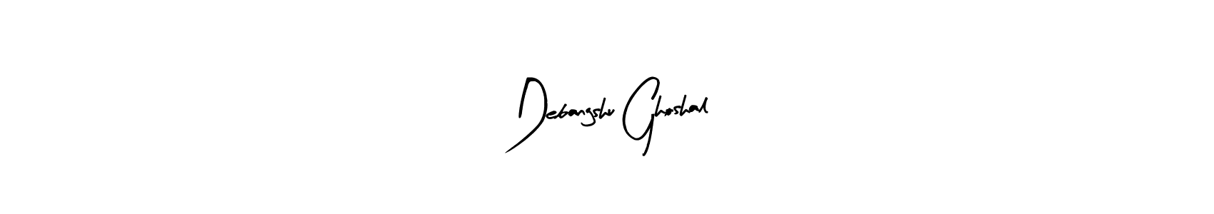 You should practise on your own different ways (Arty Signature) to write your name (Debangshu Ghoshal) in signature. don't let someone else do it for you. Debangshu Ghoshal signature style 8 images and pictures png