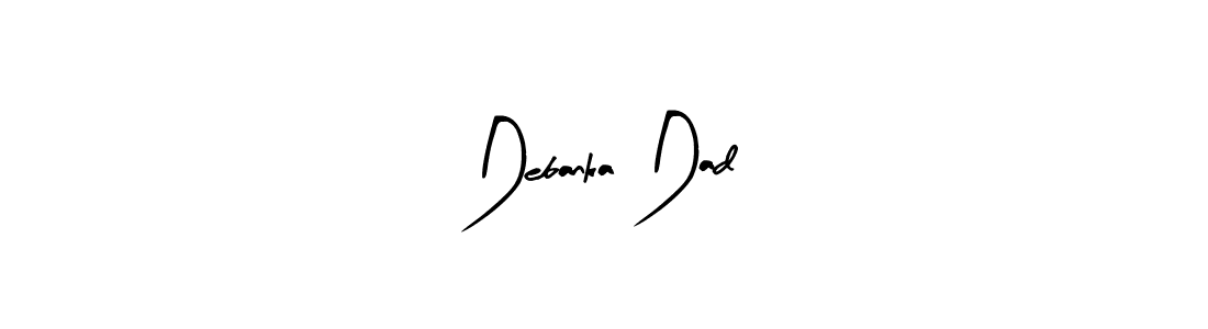 Here are the top 10 professional signature styles for the name Debanka Dad. These are the best autograph styles you can use for your name. Debanka Dad signature style 8 images and pictures png