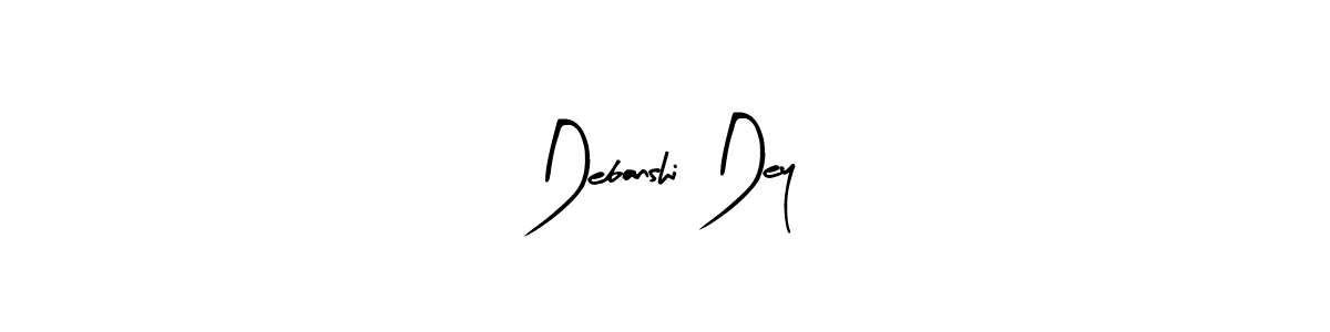 if you are searching for the best signature style for your name Debanshi Dey. so please give up your signature search. here we have designed multiple signature styles  using Arty Signature. Debanshi Dey signature style 8 images and pictures png