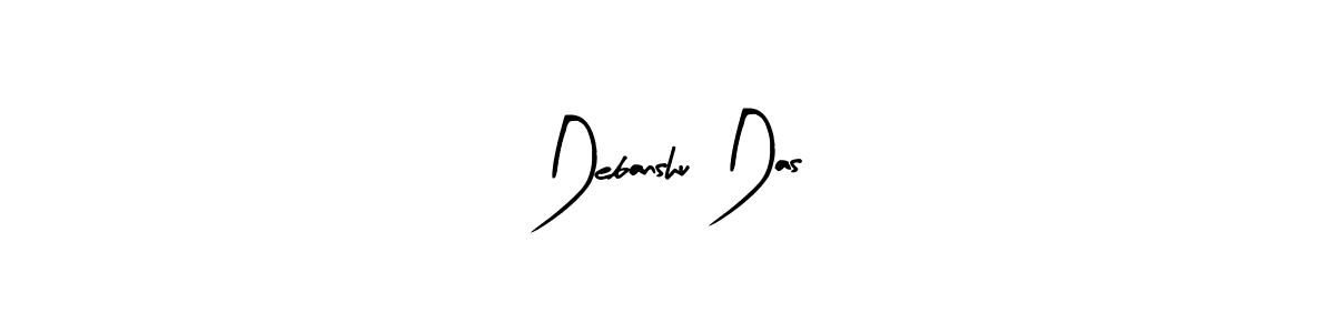 Use a signature maker to create a handwritten signature online. With this signature software, you can design (Arty Signature) your own signature for name Debanshu Das. Debanshu Das signature style 8 images and pictures png
