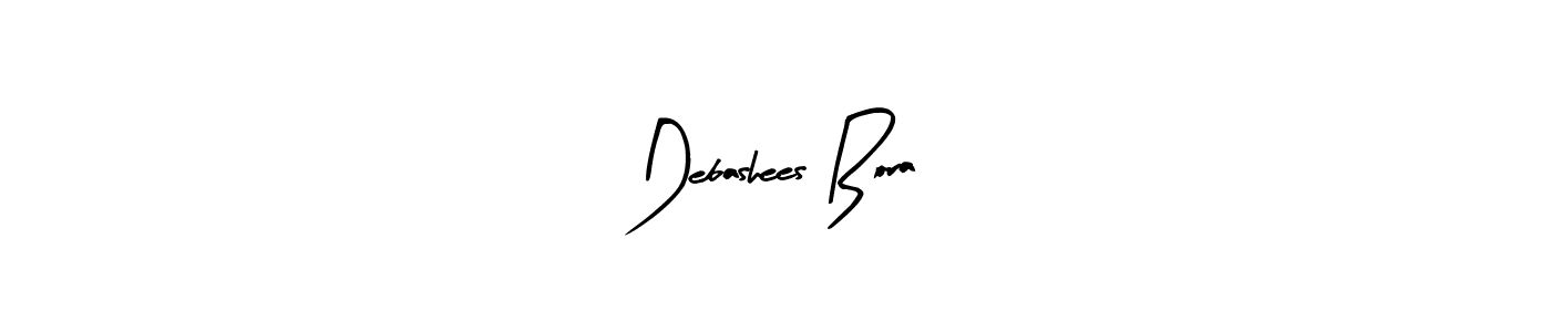 if you are searching for the best signature style for your name Debashees Bora. so please give up your signature search. here we have designed multiple signature styles  using Arty Signature. Debashees Bora signature style 8 images and pictures png