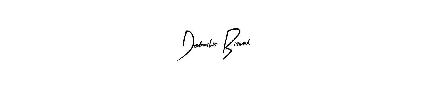 if you are searching for the best signature style for your name Debashis Biswal. so please give up your signature search. here we have designed multiple signature styles  using Arty Signature. Debashis Biswal signature style 8 images and pictures png