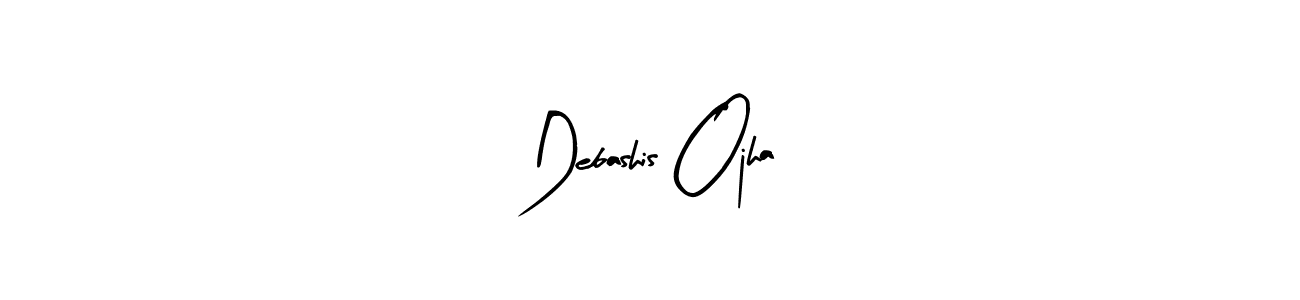 The best way (Arty Signature) to make a short signature is to pick only two or three words in your name. The name Debashis Ojha include a total of six letters. For converting this name. Debashis Ojha signature style 8 images and pictures png