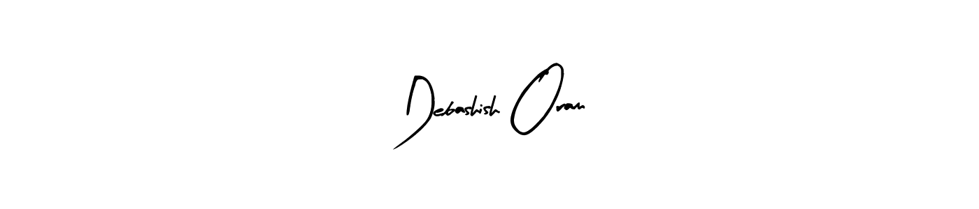 Make a beautiful signature design for name Debashish Oram. With this signature (Arty Signature) style, you can create a handwritten signature for free. Debashish Oram signature style 8 images and pictures png