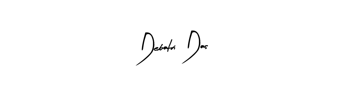 Create a beautiful signature design for name Debatri Das. With this signature (Arty Signature) fonts, you can make a handwritten signature for free. Debatri Das signature style 8 images and pictures png