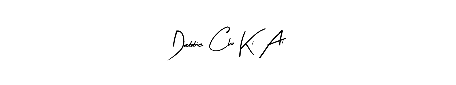 It looks lik you need a new signature style for name Debbie Chu Ki Ai. Design unique handwritten (Arty Signature) signature with our free signature maker in just a few clicks. Debbie Chu Ki Ai signature style 8 images and pictures png
