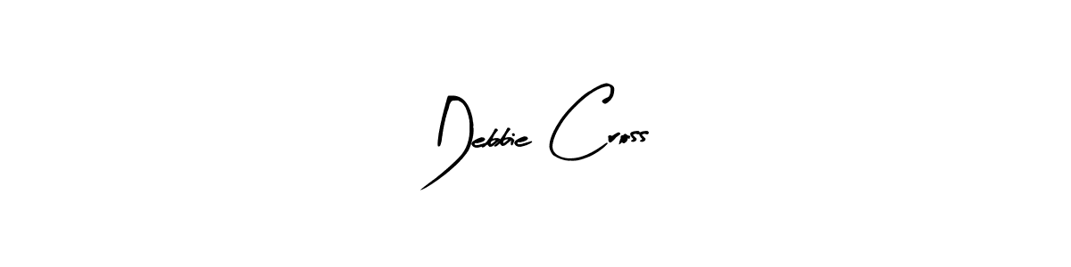 Similarly Arty Signature is the best handwritten signature design. Signature creator online .You can use it as an online autograph creator for name Debbie Cross. Debbie Cross signature style 8 images and pictures png