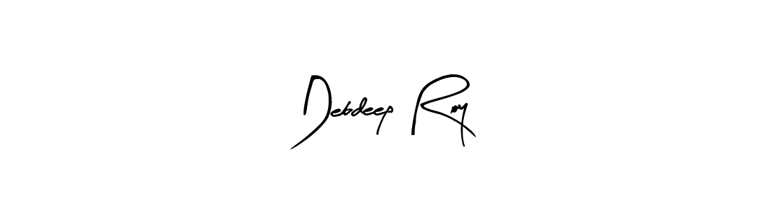 The best way (Arty Signature) to make a short signature is to pick only two or three words in your name. The name Debdeep Roy include a total of six letters. For converting this name. Debdeep Roy signature style 8 images and pictures png