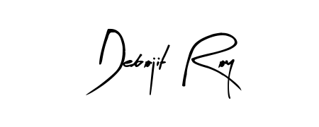 Practice writing Debojit Roy with the flow of Arty Signature lettering. A fantastic source of inspiration for developing your personal signature style. Debojit Roy signature style 8 images and pictures png