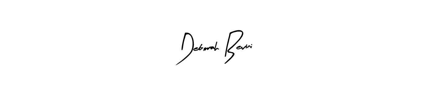 Design your own signature with our free online signature maker. With this signature software, you can create a handwritten (Arty Signature) signature for name Deborah Bevini. Deborah Bevini signature style 8 images and pictures png