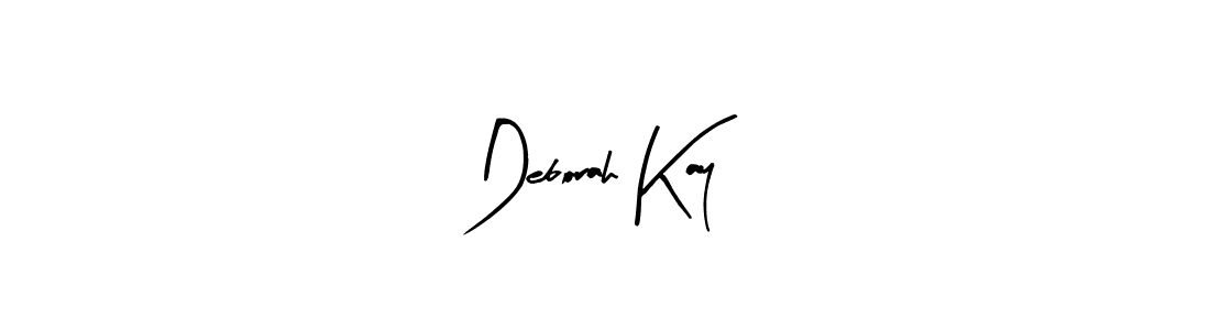 Similarly Arty Signature is the best handwritten signature design. Signature creator online .You can use it as an online autograph creator for name Deborah Kay. Deborah Kay signature style 8 images and pictures png