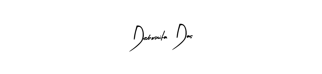 Create a beautiful signature design for name Debosmita Das. With this signature (Arty Signature) fonts, you can make a handwritten signature for free. Debosmita Das signature style 8 images and pictures png