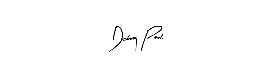 You should practise on your own different ways (Arty Signature) to write your name (Debraj Paul) in signature. don't let someone else do it for you. Debraj Paul signature style 8 images and pictures png