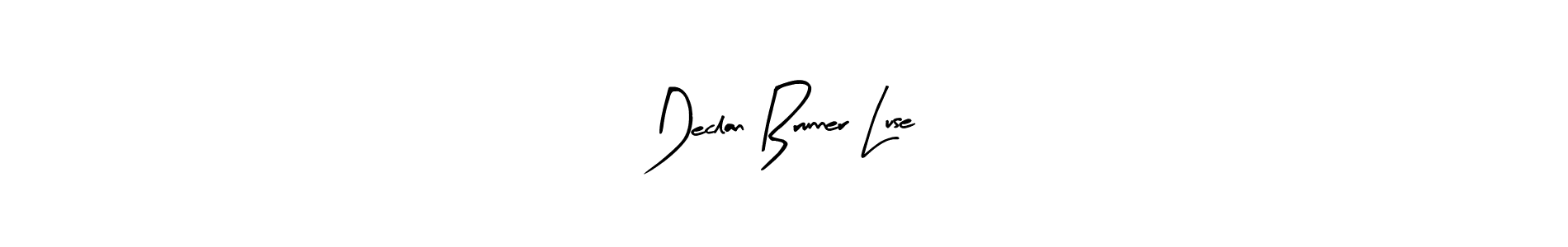 It looks lik you need a new signature style for name Declan Brunner Luse. Design unique handwritten (Arty Signature) signature with our free signature maker in just a few clicks. Declan Brunner Luse signature style 8 images and pictures png