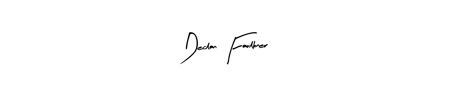 You should practise on your own different ways (Arty Signature) to write your name (Declan Faulkner) in signature. don't let someone else do it for you. Declan Faulkner signature style 8 images and pictures png