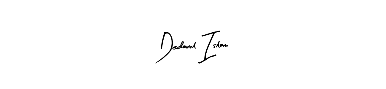 Make a beautiful signature design for name Dedarul Islam. Use this online signature maker to create a handwritten signature for free. Dedarul Islam signature style 8 images and pictures png