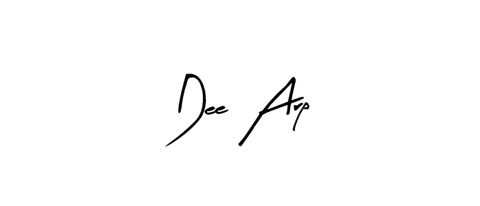 Once you've used our free online signature maker to create your best signature Arty Signature style, it's time to enjoy all of the benefits that Dee Arp name signing documents. Dee Arp signature style 8 images and pictures png