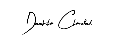 You should practise on your own different ways (Arty Signature) to write your name (Deeksha Chandel) in signature. Don't let someone else do it for you. Deeksha Chandel signature style 8 images and pictures png