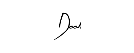 How to make Deel name signature. Use Arty Signature style for creating short signs online. This is the latest handwritten sign. Deel signature style 8 images and pictures png