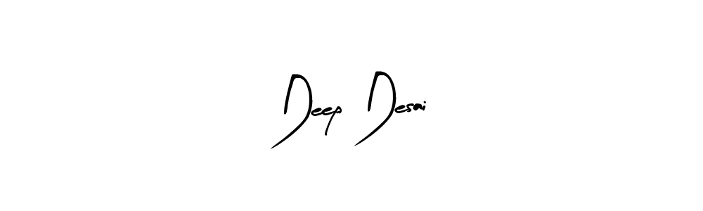 How to make Deep Desai name signature. Use Arty Signature style for creating short signs online. This is the latest handwritten sign. Deep Desai signature style 8 images and pictures png