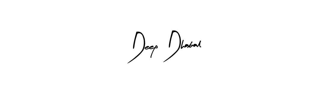 It looks lik you need a new signature style for name Deep Dhabal. Design unique handwritten (Arty Signature) signature with our free signature maker in just a few clicks. Deep Dhabal signature style 8 images and pictures png