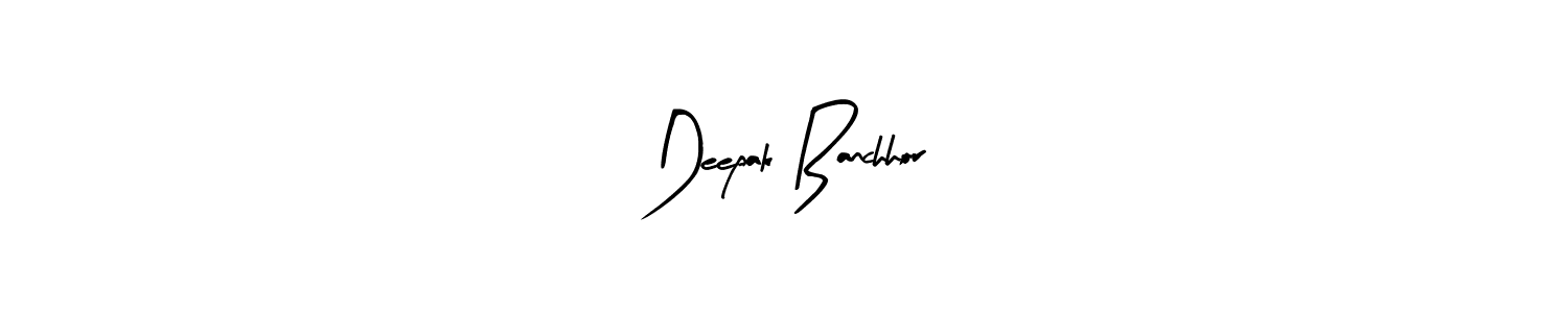 This is the best signature style for the Deepak Banchhor name. Also you like these signature font (Arty Signature). Mix name signature. Deepak Banchhor signature style 8 images and pictures png