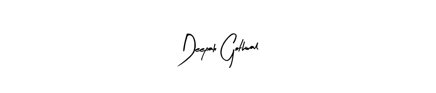 You can use this online signature creator to create a handwritten signature for the name Deepak Gothwal. This is the best online autograph maker. Deepak Gothwal signature style 8 images and pictures png