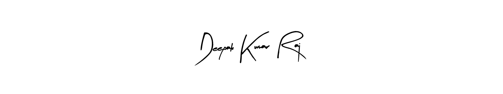 Make a beautiful signature design for name Deepak Kumar Raj. With this signature (Arty Signature) style, you can create a handwritten signature for free. Deepak Kumar Raj signature style 8 images and pictures png