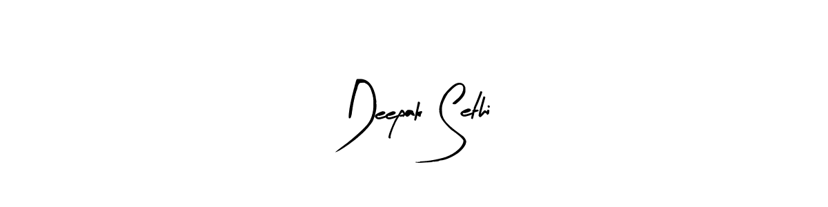 Make a beautiful signature design for name Deepak Sethi. With this signature (Arty Signature) style, you can create a handwritten signature for free. Deepak Sethi signature style 8 images and pictures png