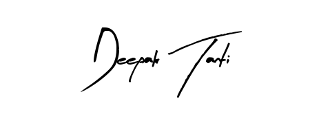 How to make Deepak Tanti name signature. Use Arty Signature style for creating short signs online. This is the latest handwritten sign. Deepak Tanti signature style 8 images and pictures png