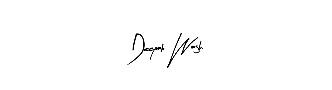 Deepak Wagh stylish signature style. Best Handwritten Sign (Arty Signature) for my name. Handwritten Signature Collection Ideas for my name Deepak Wagh. Deepak Wagh signature style 8 images and pictures png
