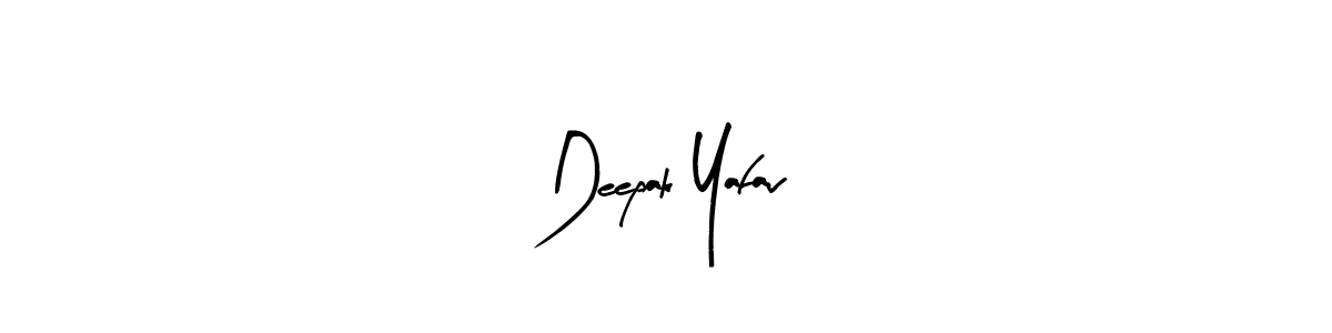 Also we have Deepak Yafav name is the best signature style. Create professional handwritten signature collection using Arty Signature autograph style. Deepak Yafav signature style 8 images and pictures png