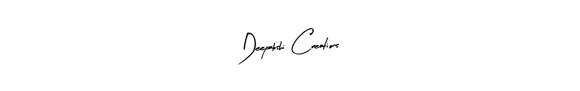 Create a beautiful signature design for name Deepakshi Creations. With this signature (Arty Signature) fonts, you can make a handwritten signature for free. Deepakshi Creations signature style 8 images and pictures png