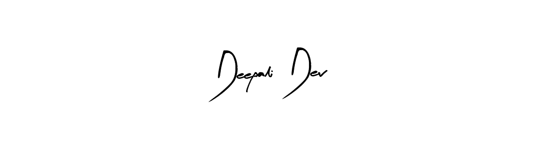 Arty Signature is a professional signature style that is perfect for those who want to add a touch of class to their signature. It is also a great choice for those who want to make their signature more unique. Get Deepali Dev name to fancy signature for free. Deepali Dev signature style 8 images and pictures png