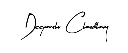 Transform the name Deepanshu Chaudhary into a signature masterpiece using Arty Signature font. Ideal for photographers, artists, and creators looking for watermarks. Deepanshu Chaudhary signature style 8 images and pictures png