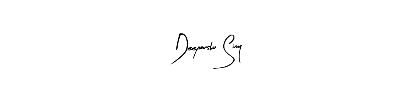Here are the top 10 professional signature styles for the name Deepanshu Simy. These are the best autograph styles you can use for your name. Deepanshu Simy signature style 8 images and pictures png