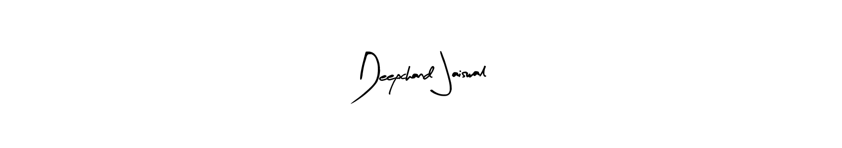 Similarly Arty Signature is the best handwritten signature design. Signature creator online .You can use it as an online autograph creator for name Deepchand Jaiswal. Deepchand Jaiswal signature style 8 images and pictures png