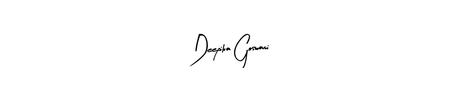 It looks lik you need a new signature style for name Deepika Goswami. Design unique handwritten (Arty Signature) signature with our free signature maker in just a few clicks. Deepika Goswami signature style 8 images and pictures png