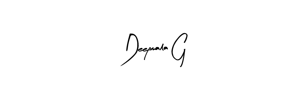 The best way (Arty Signature) to make a short signature is to pick only two or three words in your name. The name Deepmala G include a total of six letters. For converting this name. Deepmala G signature style 8 images and pictures png