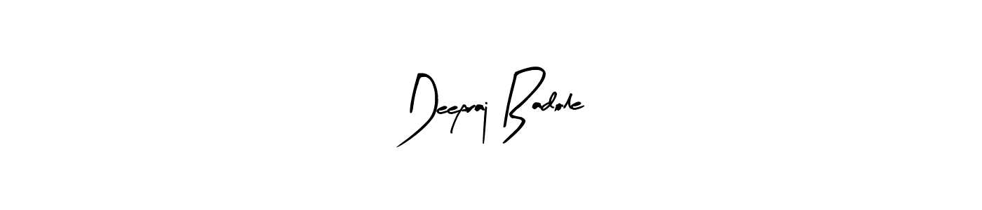 The best way (Arty Signature) to make a short signature is to pick only two or three words in your name. The name Deepraj Badole include a total of six letters. For converting this name. Deepraj Badole signature style 8 images and pictures png