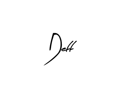 Create a beautiful signature design for name Deff. With this signature (Arty Signature) fonts, you can make a handwritten signature for free. Deff signature style 8 images and pictures png