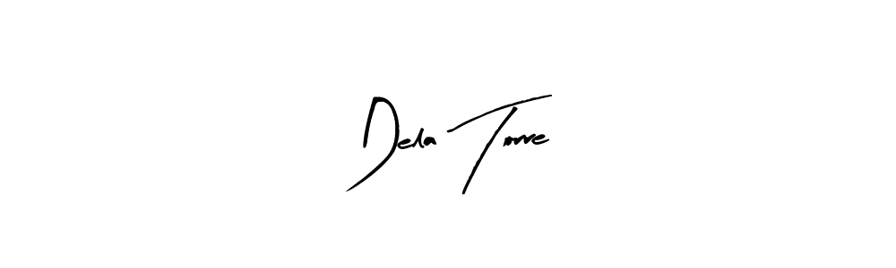 Make a beautiful signature design for name Dela Torre. Use this online signature maker to create a handwritten signature for free. Dela Torre signature style 8 images and pictures png