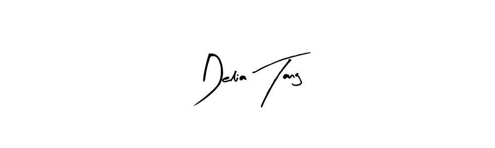 Once you've used our free online signature maker to create your best signature Arty Signature style, it's time to enjoy all of the benefits that Delia Tang name signing documents. Delia Tang signature style 8 images and pictures png